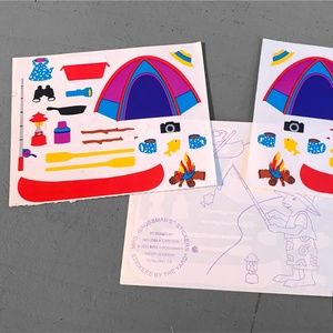 Mrs. Grossman Stickers- Camping